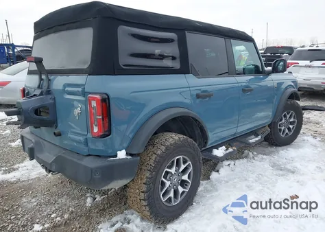 2023 Ford Bronco Big Bend z USA, uszkodzony, nr VIN 1FMDE5BH4PLB47218